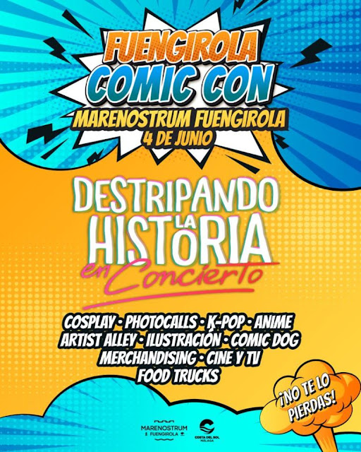 Fuengirola Comic Con desembarca por primera vez en Marenostrum Fuengirola.