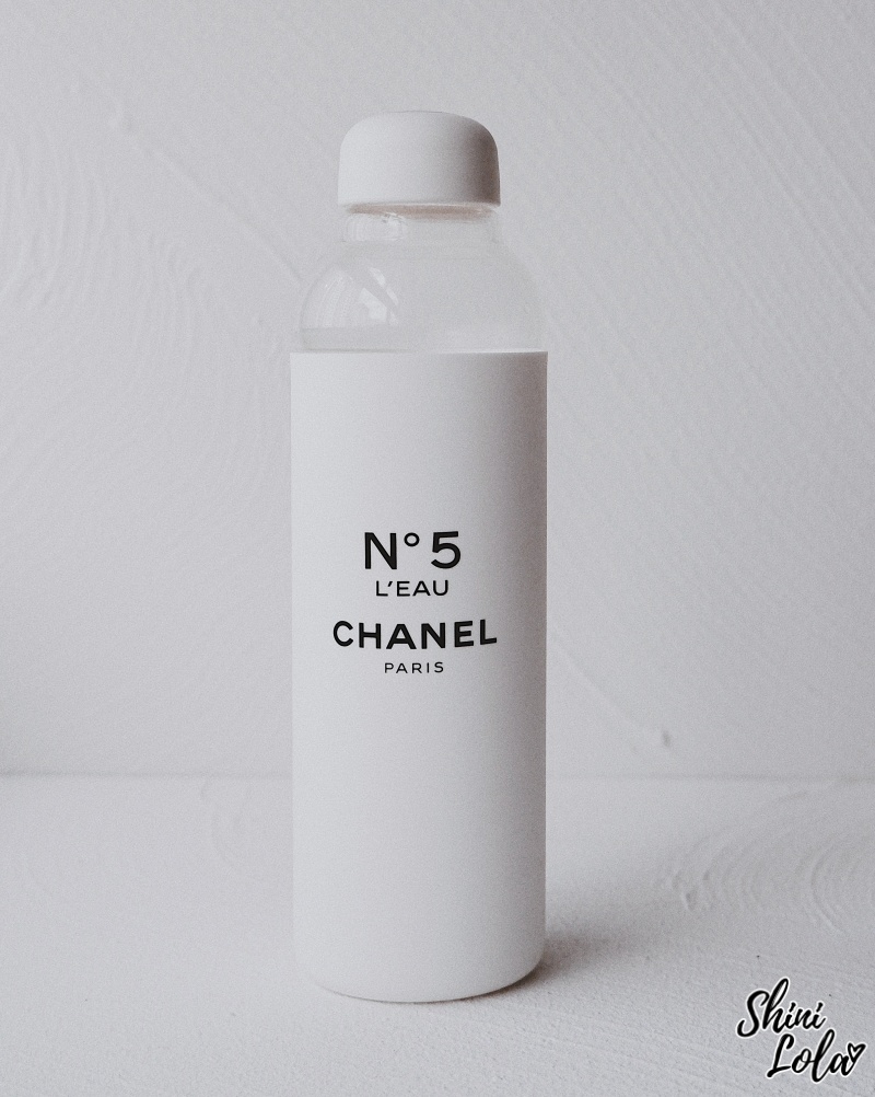 chanel no 5 water bottle