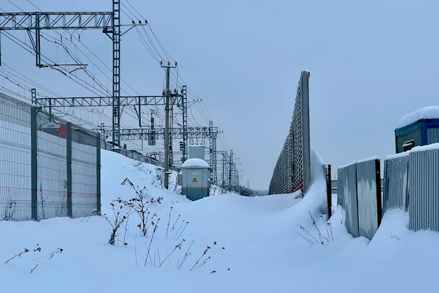 Сельскохозяйственная улица, пути МЦК