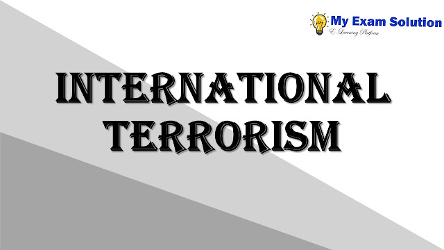 International terrorism