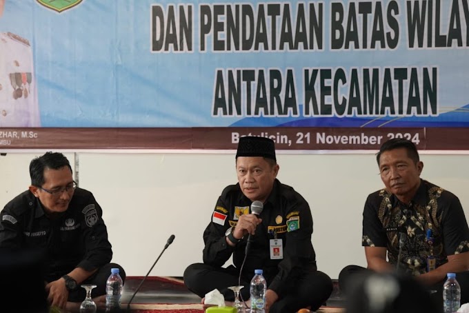 Pemkab Tanbu Sosialisasikan Pendataan Nama Rupabumi dan Batas Wilayah Antar Kecamatan