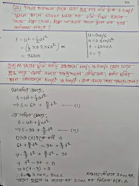 SSC Physics Hand Note