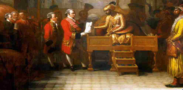 When did the rule of East India Company start in India?