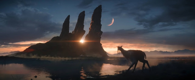 Star Wars Eclipse Reveal Trailer Art at the Game Awards 2021, set in the era of The High Republic