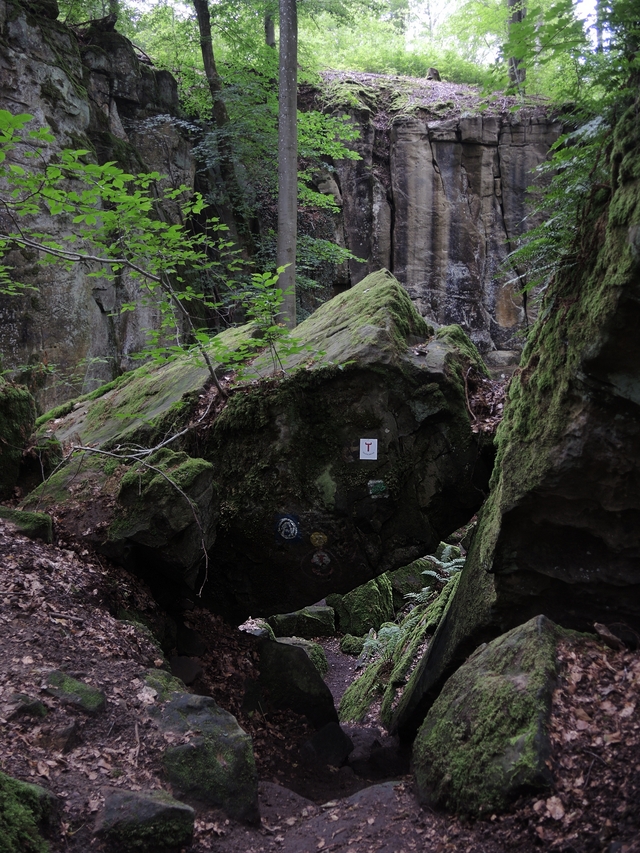 Trier: wandelen door de duivelskloof nabij Echternach