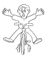 coloring pages to print - bikes