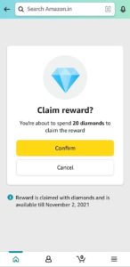 FREE ₹70 Amazon Pay Balance Using Amazon Diamond Cashback Offer