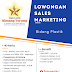  LOWONGAN SALES MARKETING  Bidang Plastik