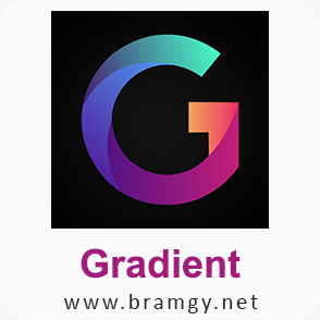شعار تحميل تطبيق gradient للاندرويد