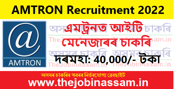 AMTRON IT Manager Recruitment
