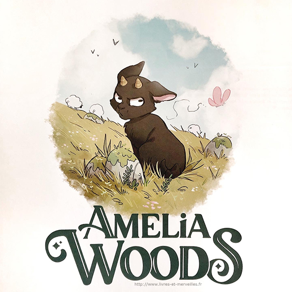 Bd : Amélia Woods - Tome 1 - Le manoir de Lady Hème