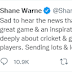 Australian Spinner Shane Warne Passes Away In The Of 52