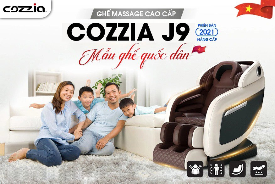 Ghế Massage Cozzia J9 - ảnh 2