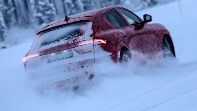 Maserati Grecale Teasers Show Off Cold-Weather Testing