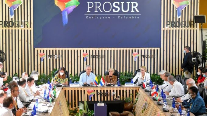 Canciller Maúrtua participa en III Cumbre Presidencial de Prosur en Colombia