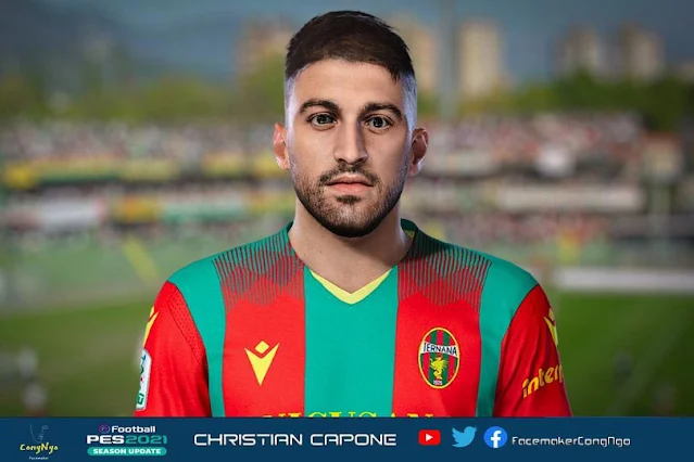Christian Capone Face For eFootball PES 2021