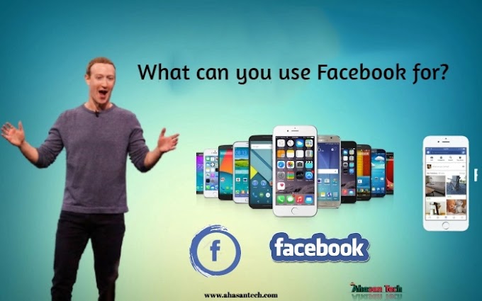 What can you use Facebook for?
