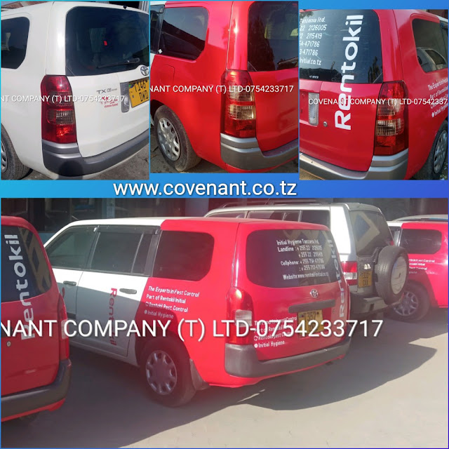 Car branding Tanzania, Vehicle branding