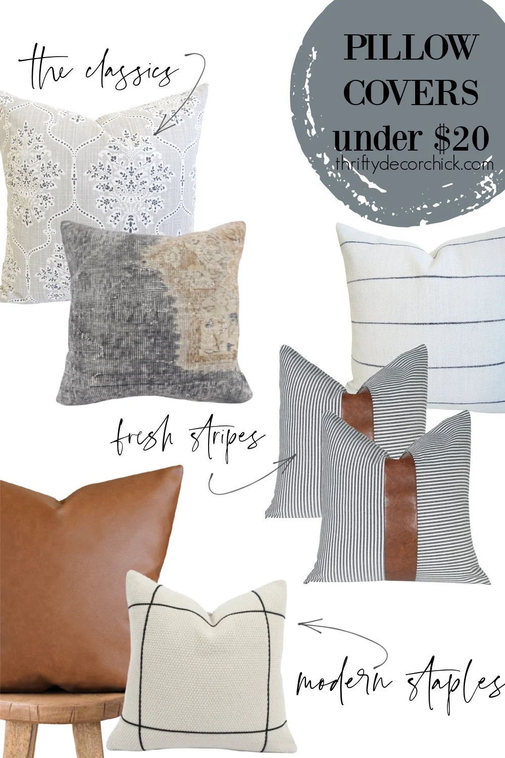 pillow covers under $20