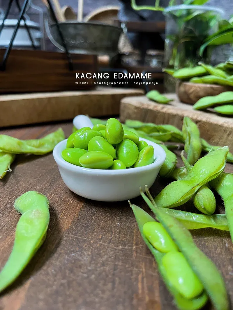 Kacang Edamame Rebus