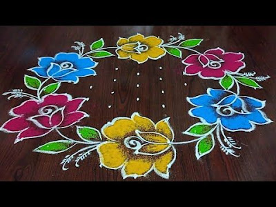 Sankranthi special rangoli designs for 2022