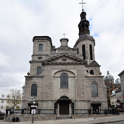 Notre Dame Basilica Cathedral Quebec City.