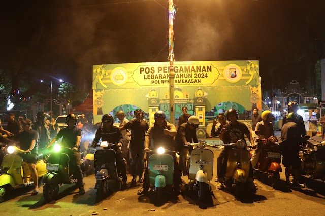 "Kopi Kamtibmas" Kapolres Pamekasan Ajak Ubah Stigma Club Motor Menjadi Lebih Positif