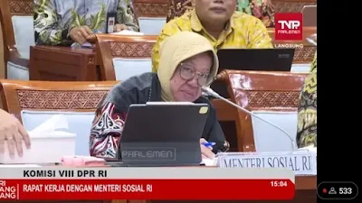 Kemensos hanya Salurkan Rp78 T dari Total Rp497 T Anggaran, Risma: Sisanya Aku Nggak Tahu