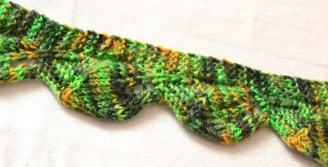 Leaf Edging Knitting Pattern