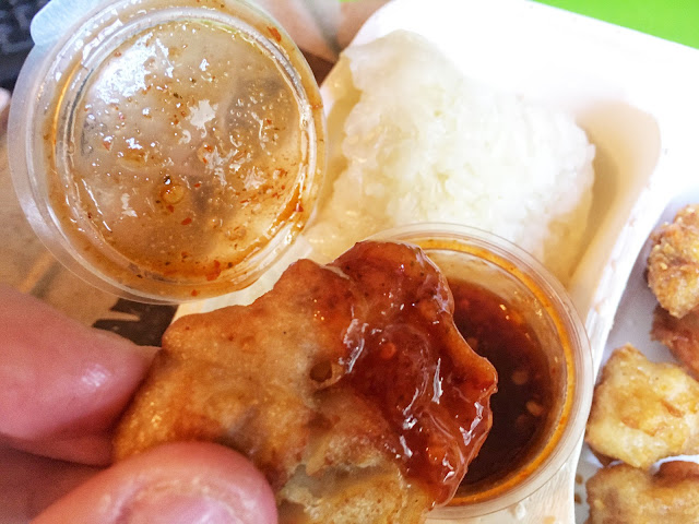 spicy and sour dipping sauce for salted chicken from Burger King Thailand