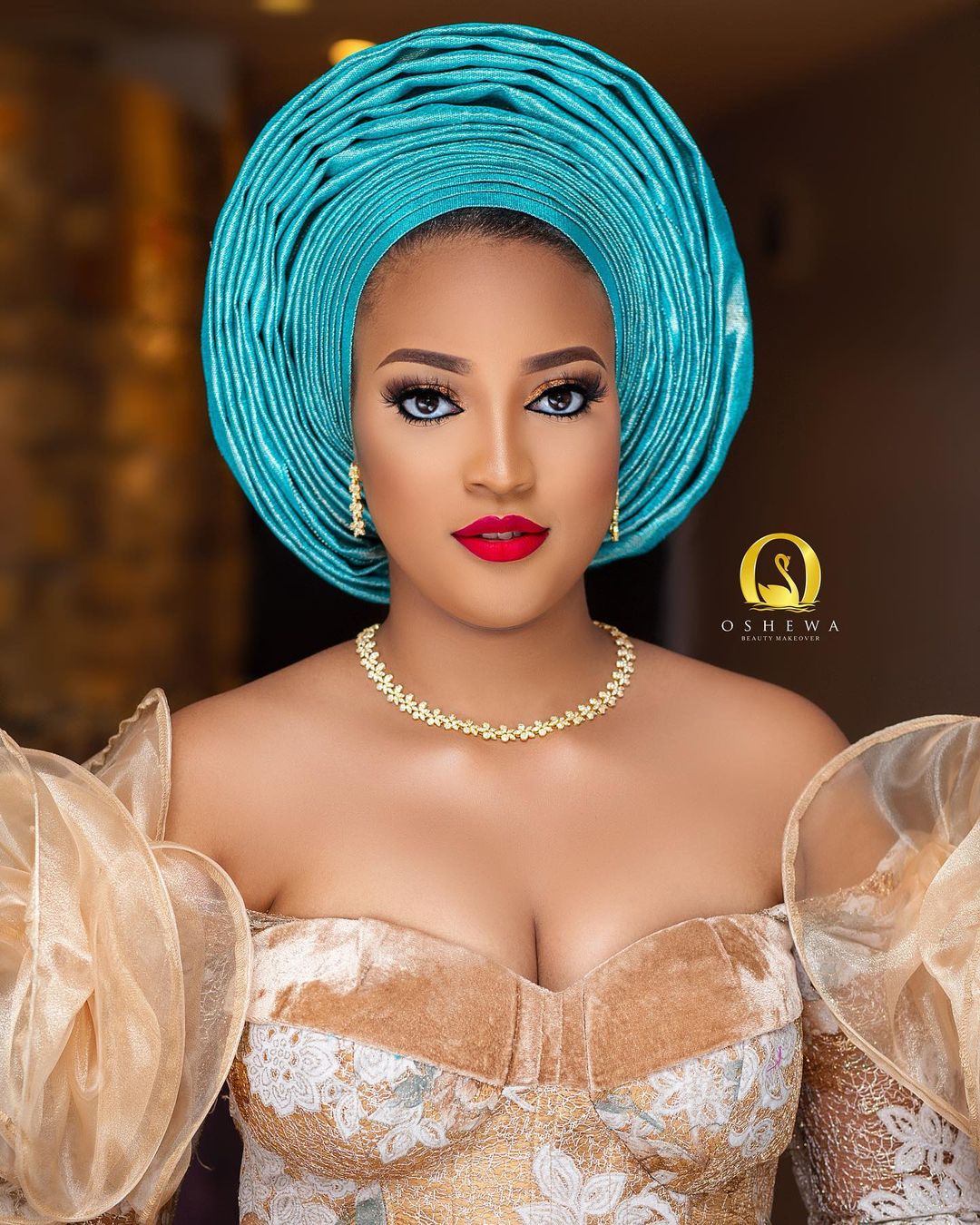 Most beautiful wedding gele styles ideas for a Nigerian bride