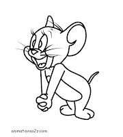 Cute Jerry coloring page coloring page