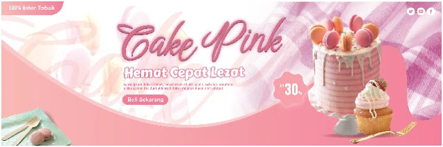 Download Contoh Spanduk Jualan Kue CDR Coreldraw Gratis Ke-1