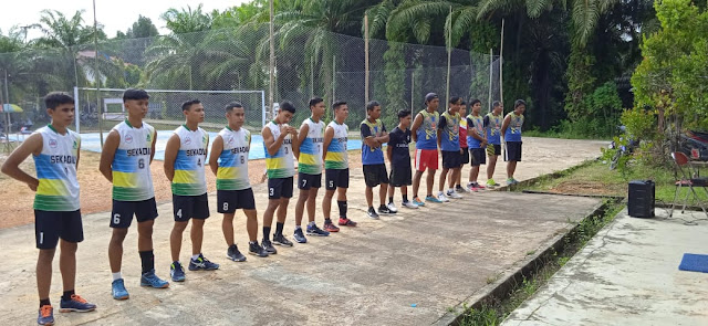 Gelar Turnamen Volly Ball Belitang Cup I 2021 di HUT Sekadau ke 18