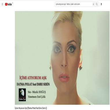 youtube com - emre serin - fatma polat - içime atıyorum aşk