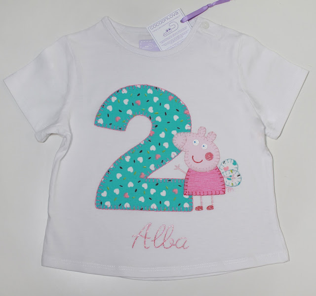 camiseta de cumpleaños Peppa Pig