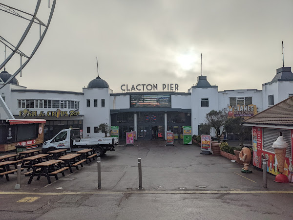 Main entrance to Clacton Pier