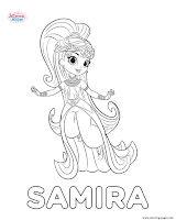 samira coloring pages