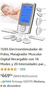 Electromasajeador electro impulso