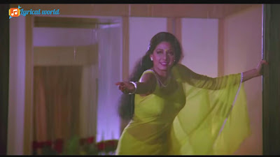 Lagi Aaj Sawan Song Lyrics - लगी आज सावन हिंदी बोल - Sridevi - Chandni