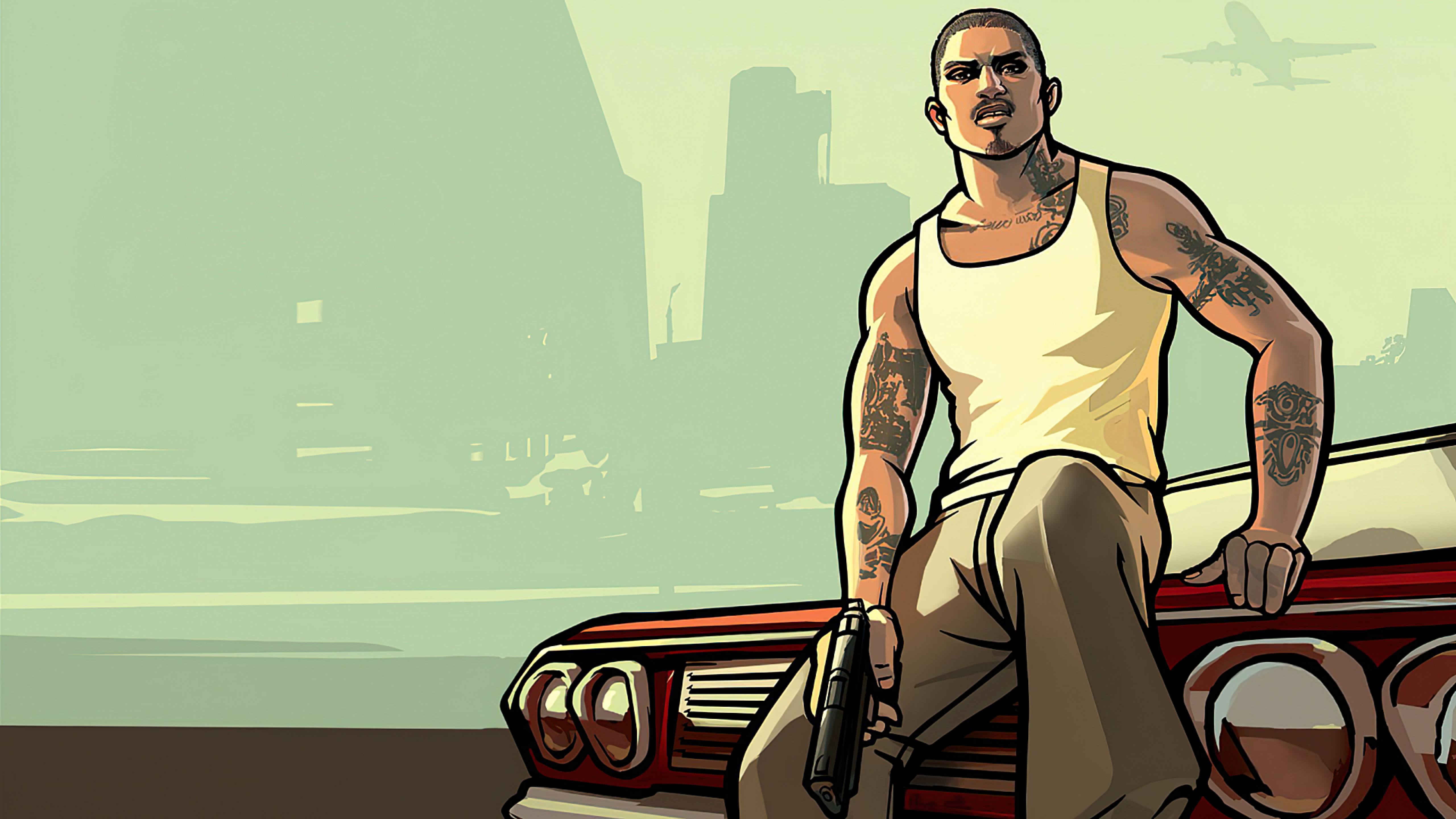 Можно видео гта. Grand Theft auto: San Andreas. GTA Trilogy Definitive Edition. Gragrаnd Тhеft Аutо Sаn Аndrеаs.