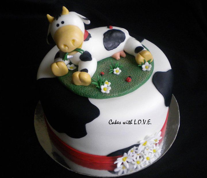 cow cake ideas