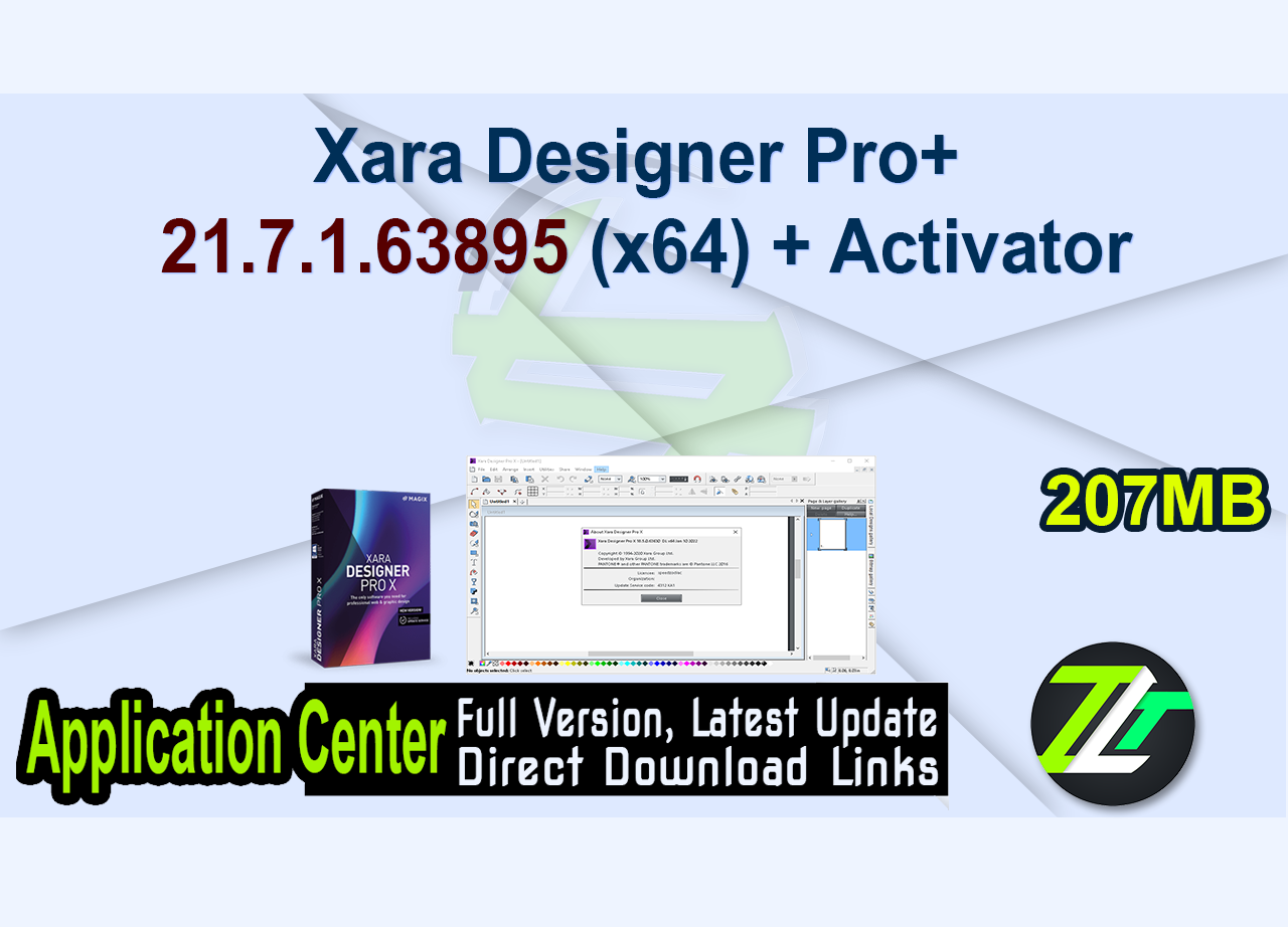 Xara Designer Pro+ 21.7.1.63895 (x64) + Activator