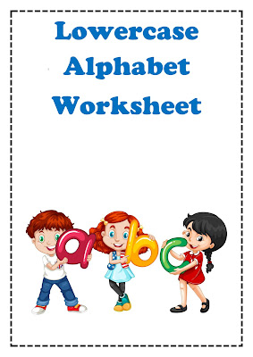 Free Lowercase Letter a to z Practice Worksheet PDF Download