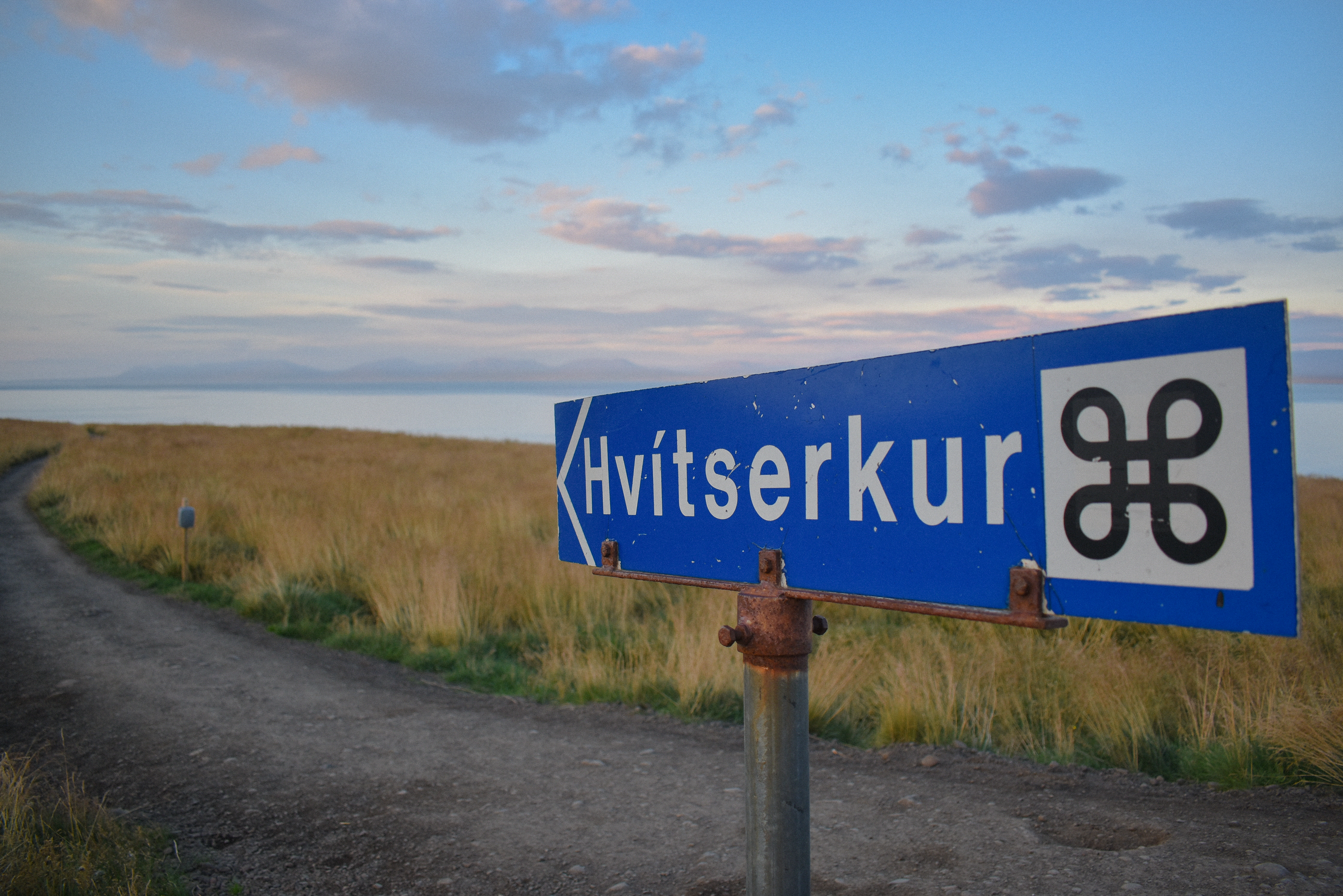 Hvítserkur, estrada na islandia