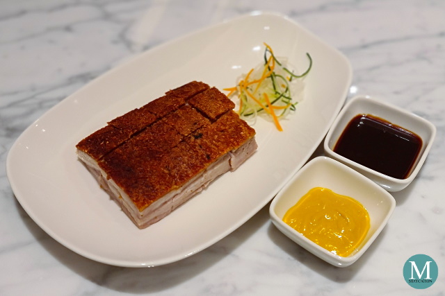 Roasted Pork Belly by Wu Xing Chinese Restaurant at Clark Marriott Hotel