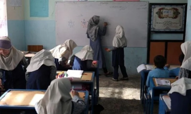 The Taliban announced the opening of a secondary school for Afghan girls