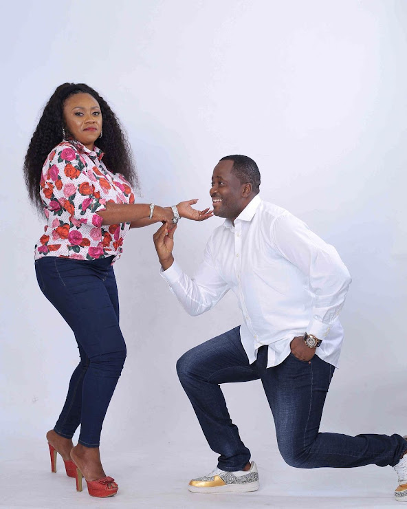 I love you so much Babamai- Desmond Elliot and his wife celebrates his 18th wedding anniversary (Photos)