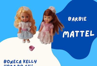 Chegou no MercadoLivre Boneca Kelly Irmã Da Barbie Hora Do Chá