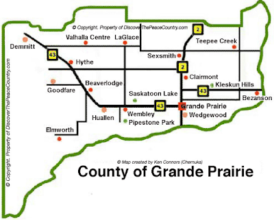 Grande Praire County ZIP Code